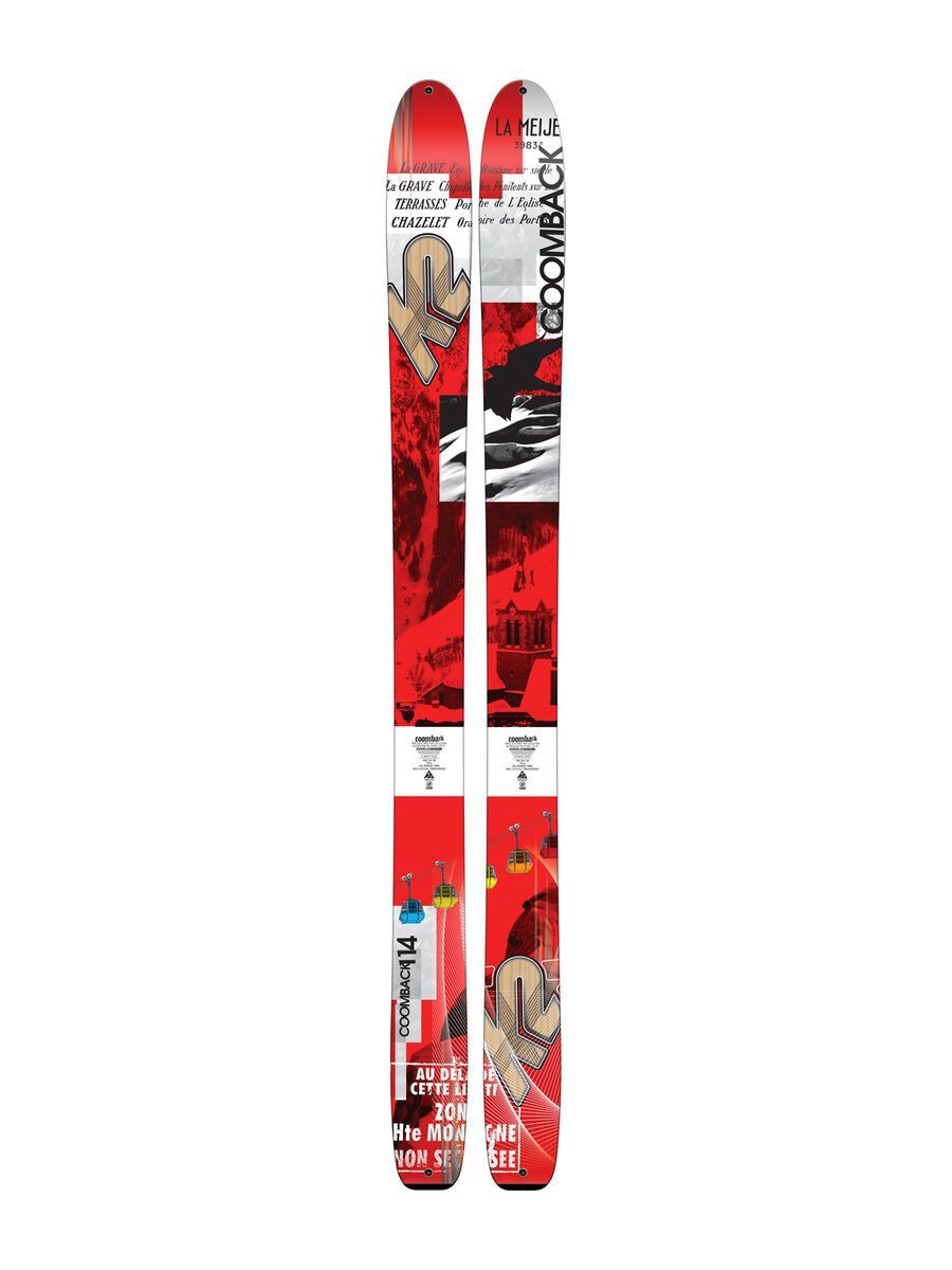 K2 SKI Set: Coomback 114 2016 + Salomon STH2 WTR 13 - Bild 2