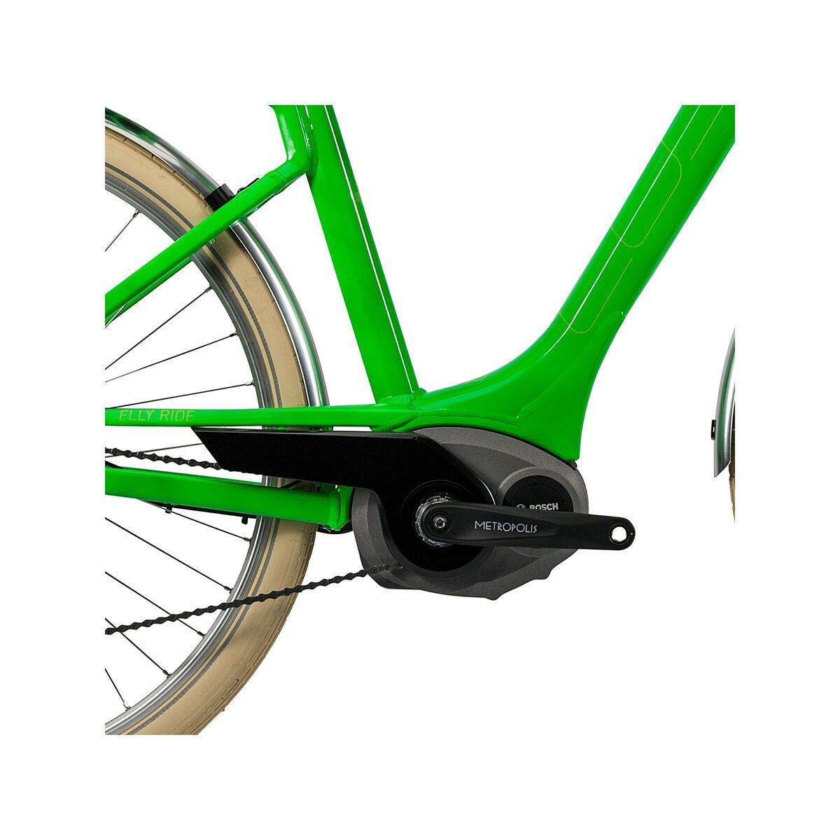 Cube Elly Ride Hybrid 500 Easy Entry, flashgreen´n´kiwi - Bild 3