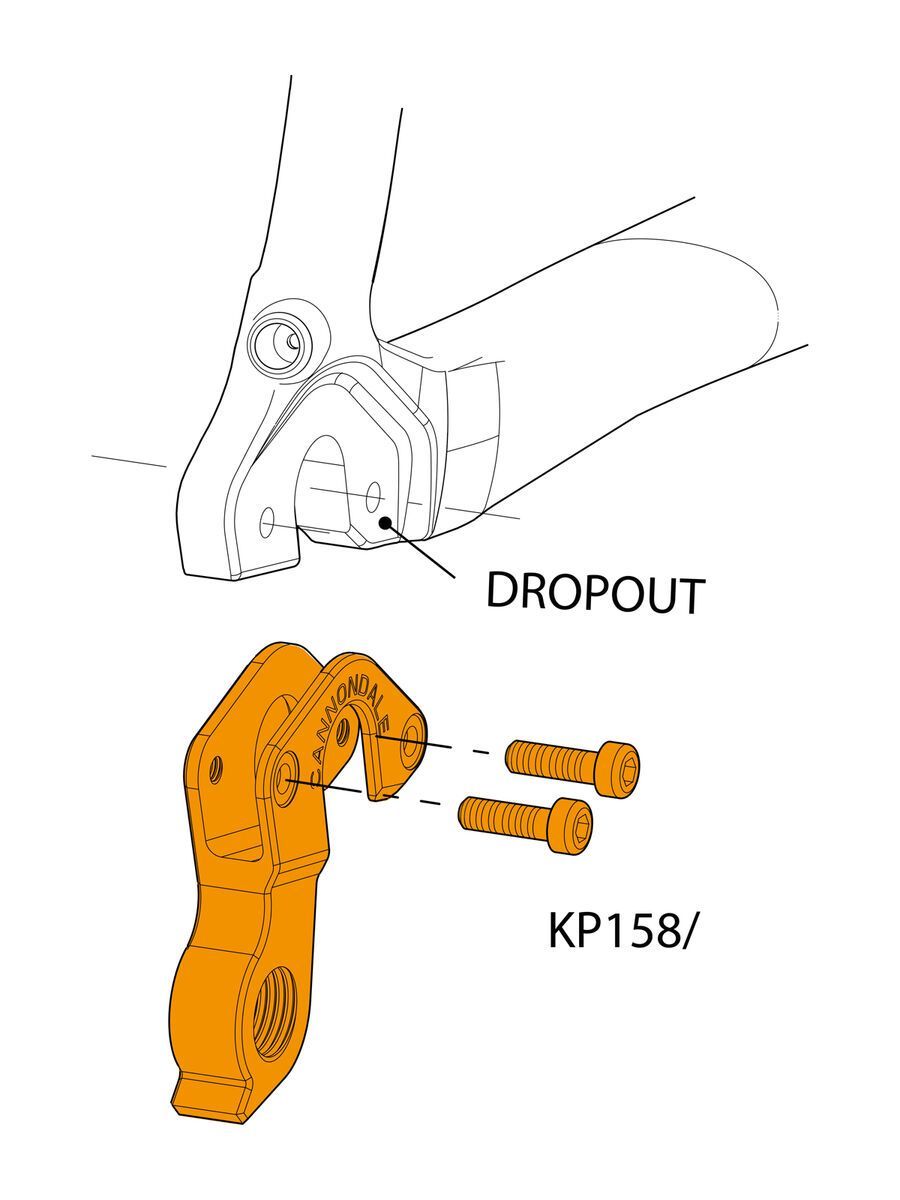Cannondale KP158 Schaltauge - Bild 1
