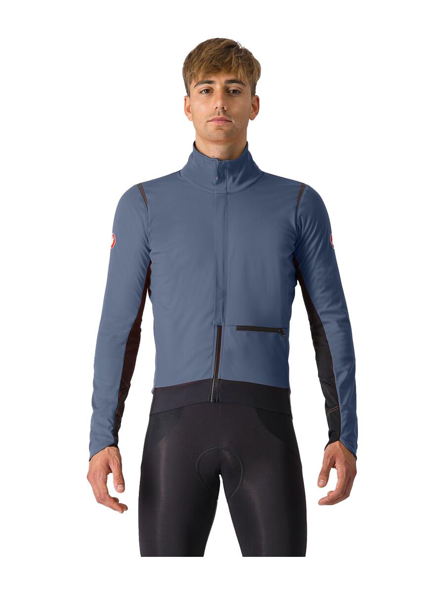 Castelli Alpha Doppio RoS Jacket, twilight blue/silver reflex-si - Bild 1