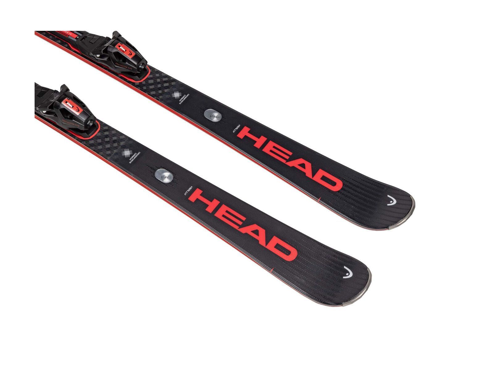 Head Supershape e-Rally + Protector Evo PR 13 GW, black/red - Bild 5