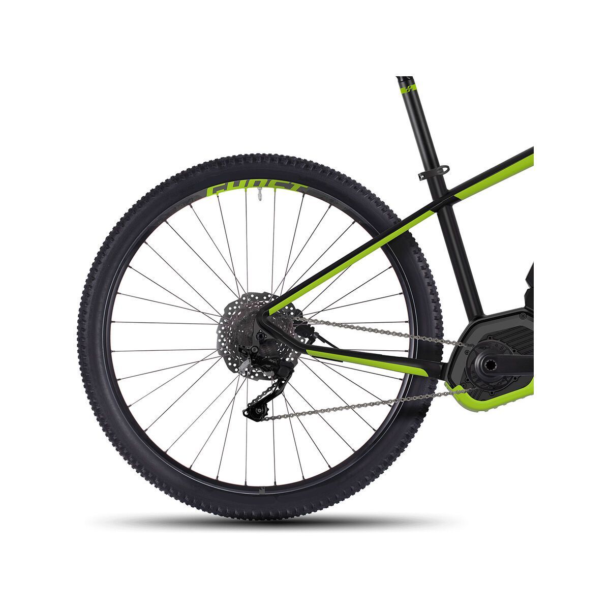 Ghost Hybride Teru X .9 AL, night black/lime green - Bild 4