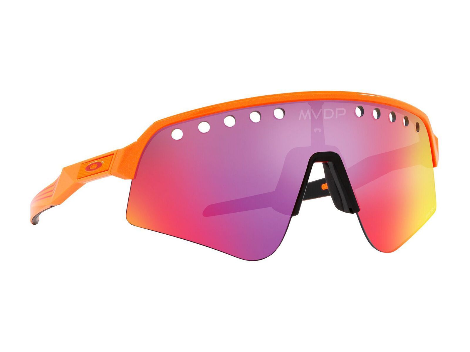 Oakley Sutro Lite Sweep Mathieu Van Der Poel Signature, Prizm Road / orange sparkle - Bild 11