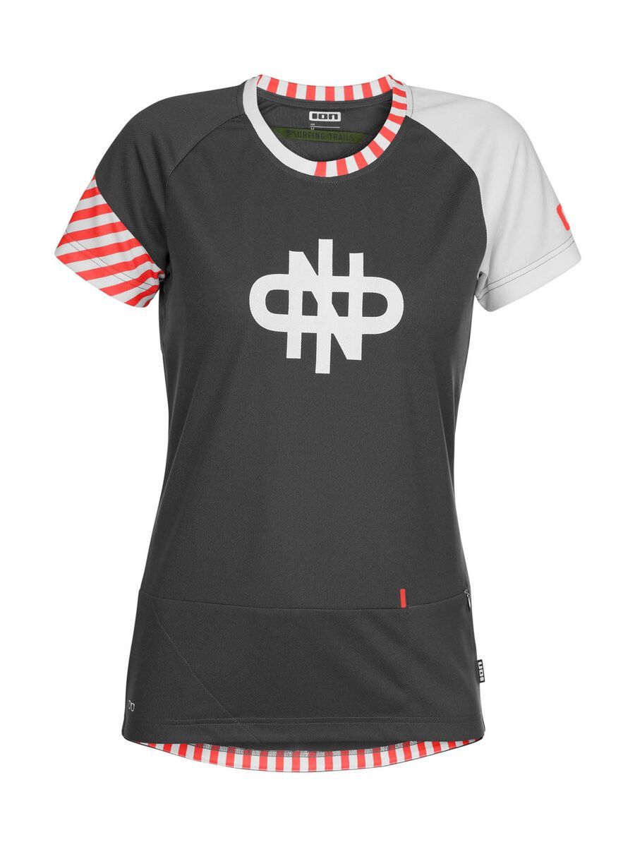 ION Bike Tee SS Helia, dark shadow - Bild 1