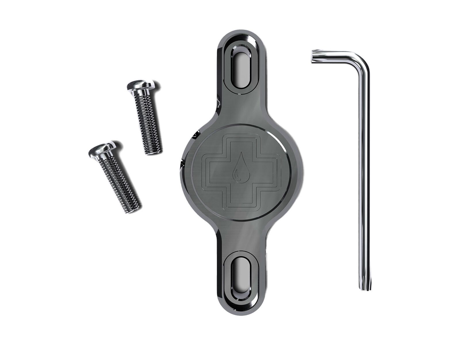 Muc-Off Secure Tag Holder V2, grey - Bild 1