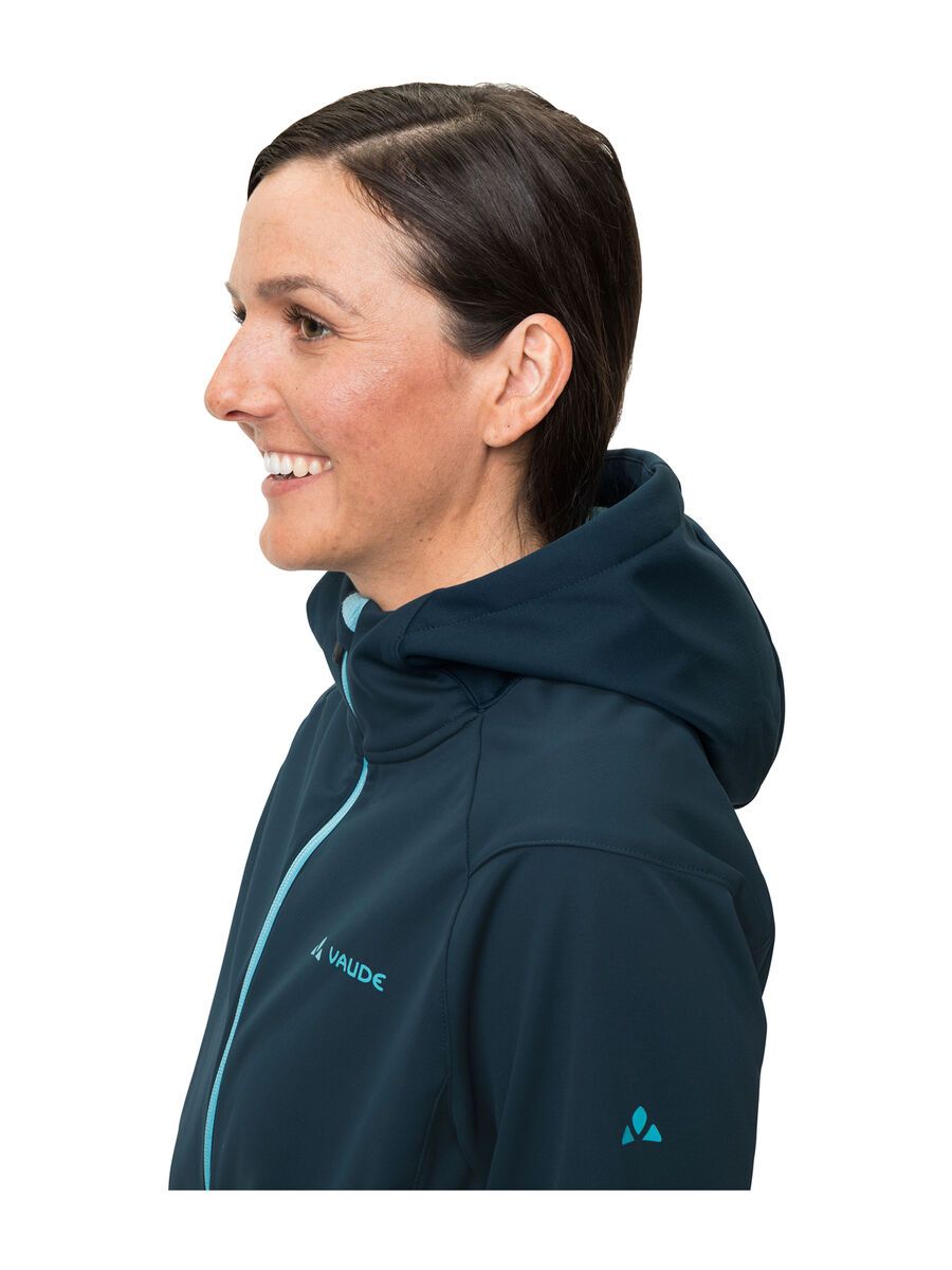 Vaude Women's Qimsa Softshell Jacket, dark sea - Bild 6