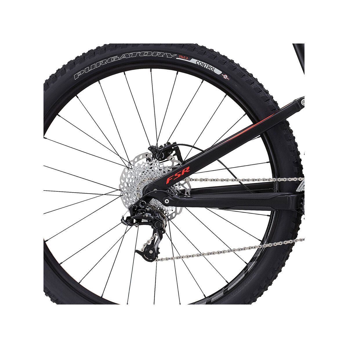 Specialized Stumpjumper FSR Comp 29, satin black/rocket red - Bild 4