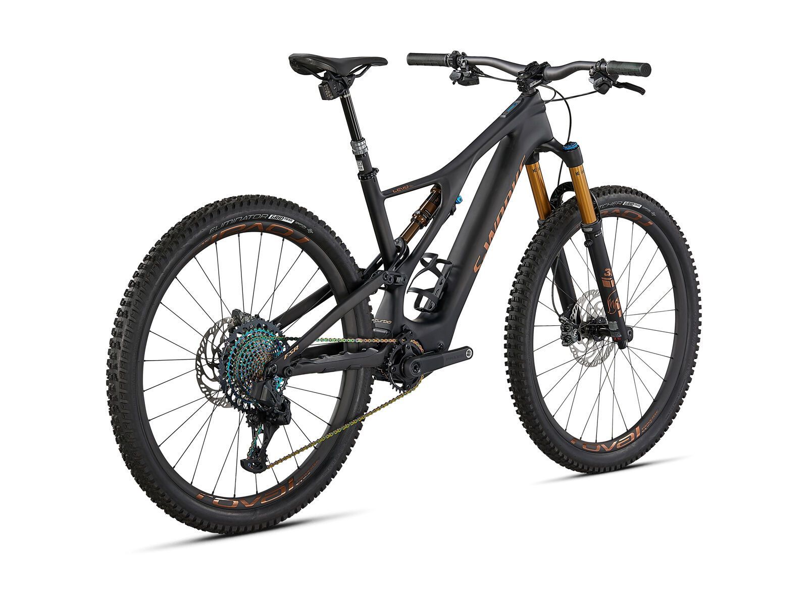 Specialized S-Works Turbo Levo SL, carbon/bronze foil/carbon - Bild 3