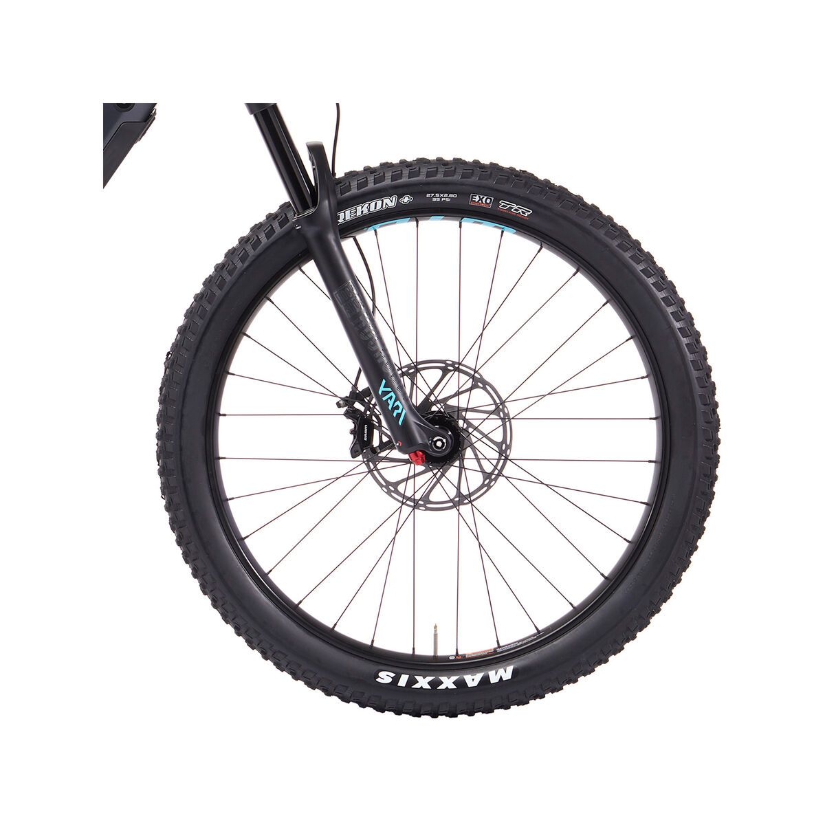 Kona Remote Ctrl, matt charcoal w/ ice blue & black decals - Bild 3