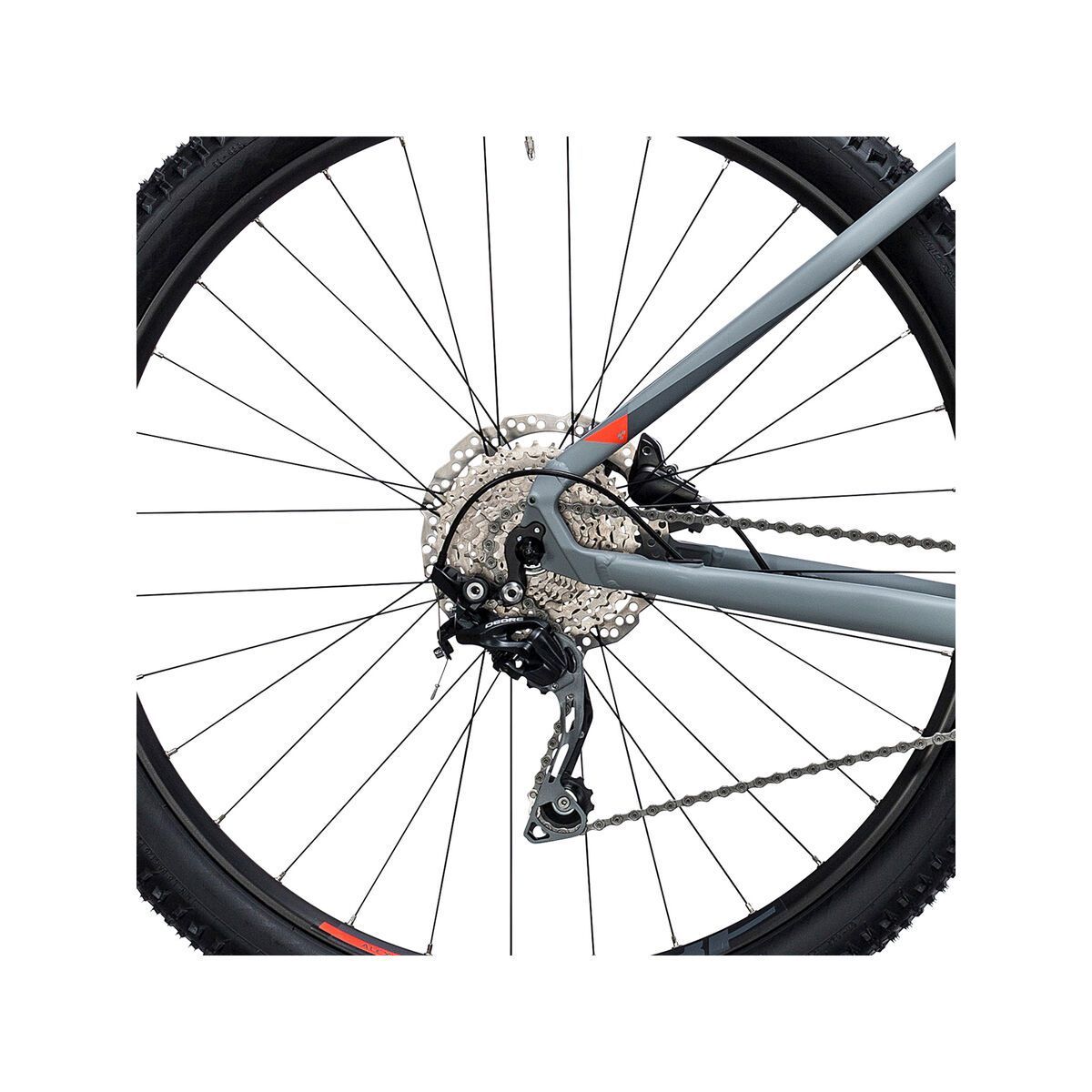 Cube Reaction Hybrid HPA Pro 500 29, grey´n´flashred - Bild 4