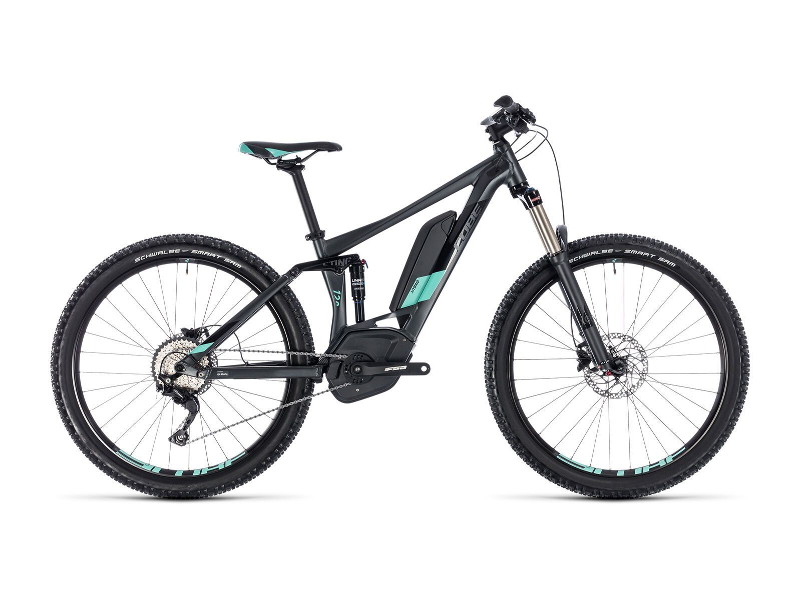 Cube Sting Hybrid 120 Race 500 27.5, iridium´n´mint - Bild 1