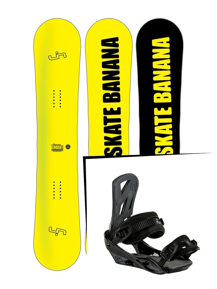 Set: Lib Tech Sk8 Banana 10 years 2017 + Nitro Staxx (1459544S) - Bild 1