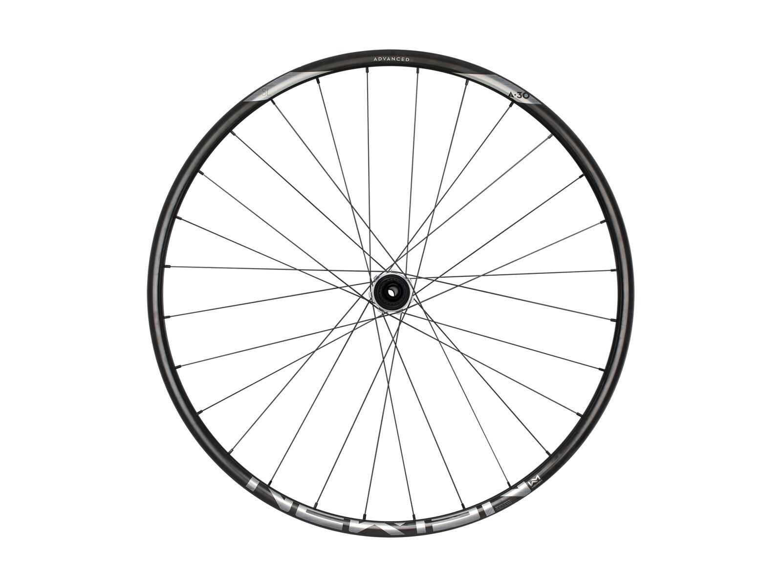 Newmen Advanced SL A.30 Centerlock - 27.5 / 12x148 mm Boost / Shimano Micro Spline, black / silver hub - Bild 2