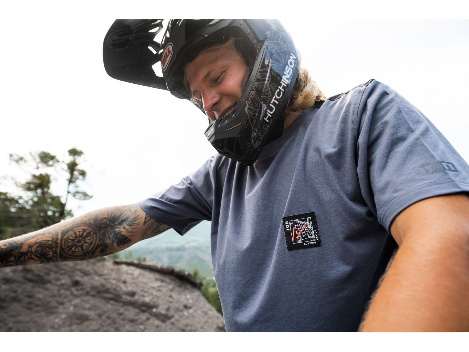 ION Tee Seek AMP SS, storm blue - Bild 6