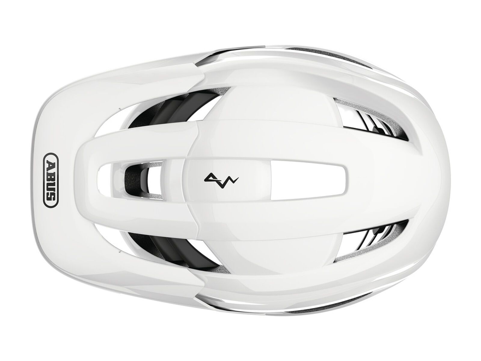 Abus CliffHanger MIPS, shiny white - Bild 2