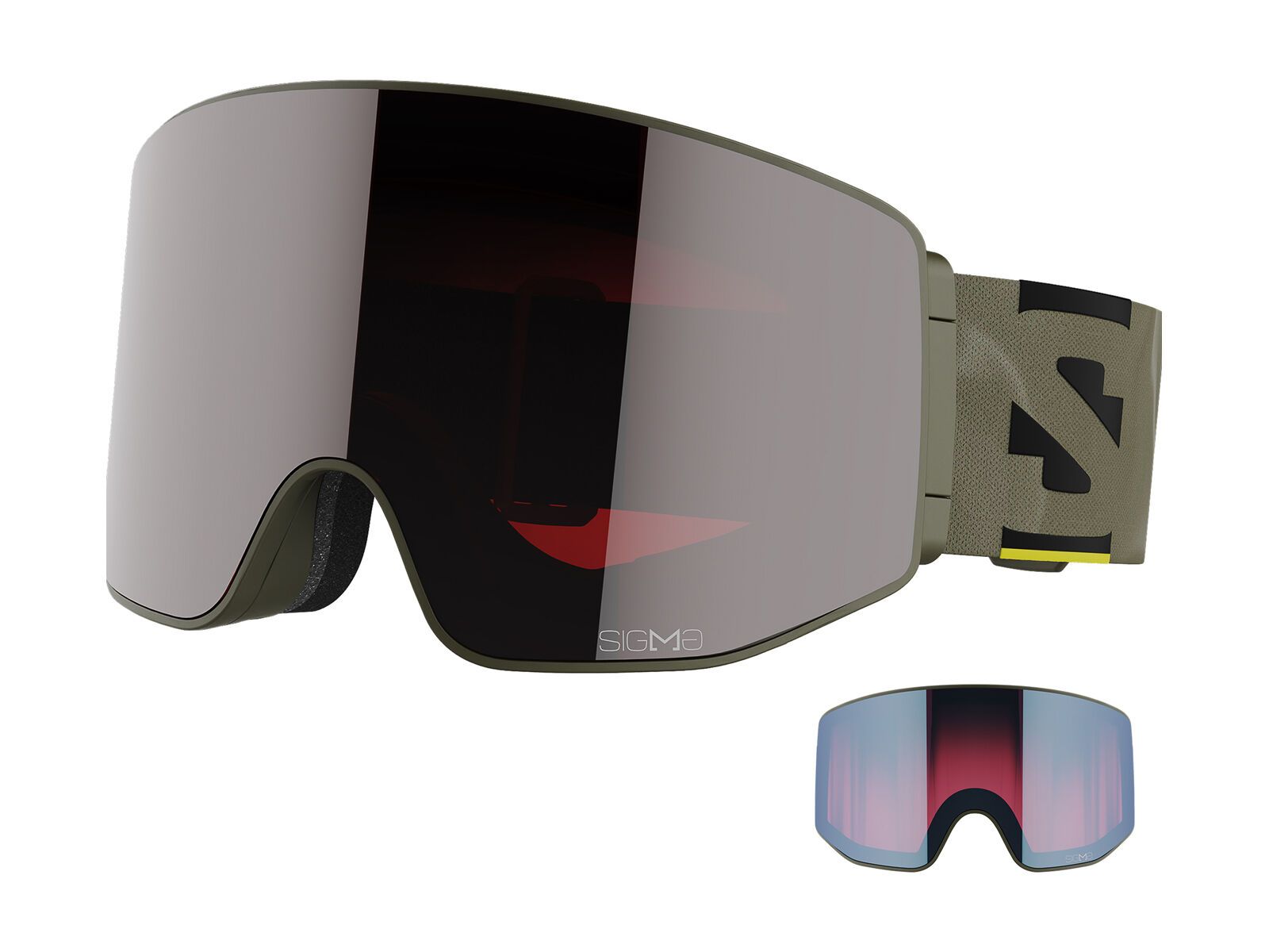 Salomon Sentry Prime Sigma - Gun Metal, olive night - Bild 1