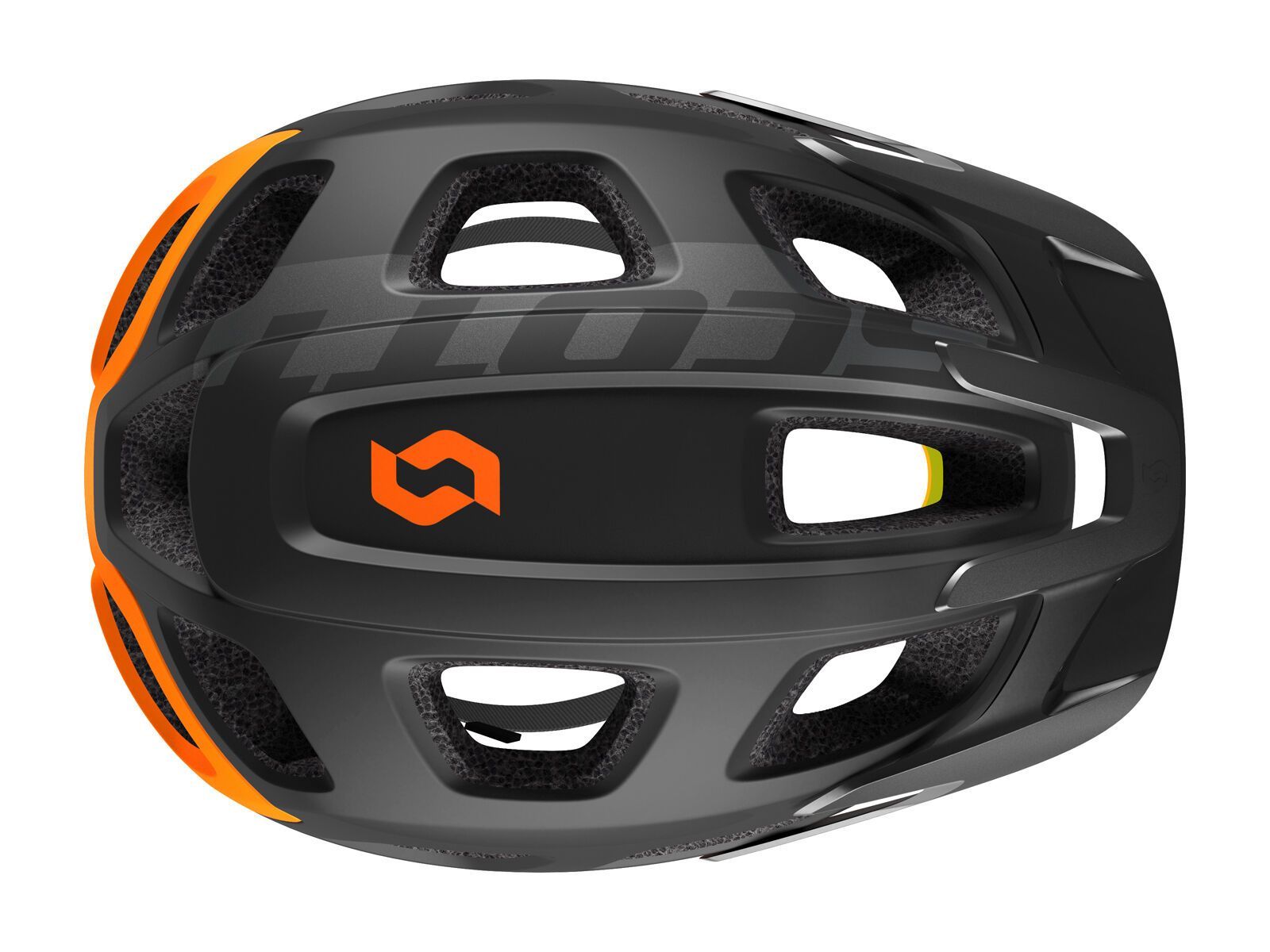 Scott Vivo Plus Helmet, black/orange flash - Bild 3