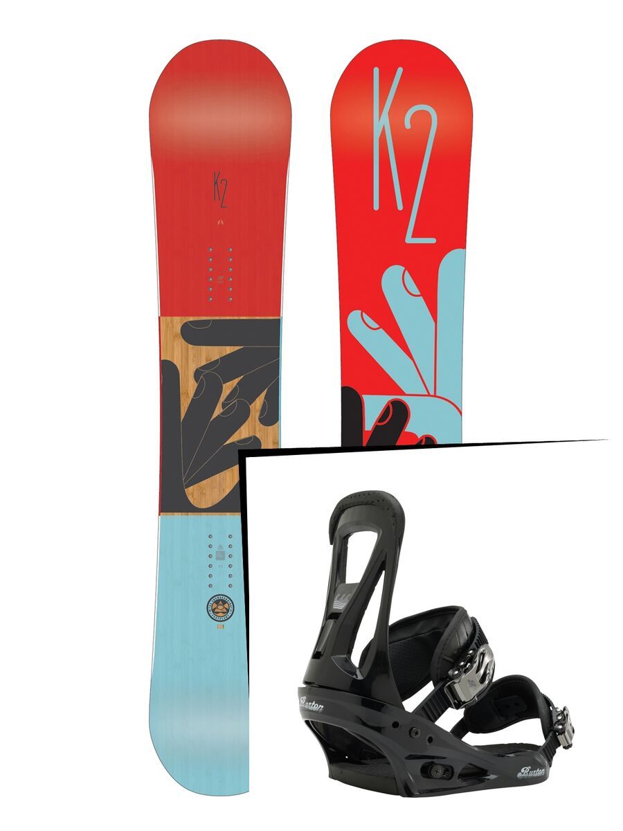 Set: K2 Fastplant 2017 + Burton Freestyle (1464193S) - Bild 1