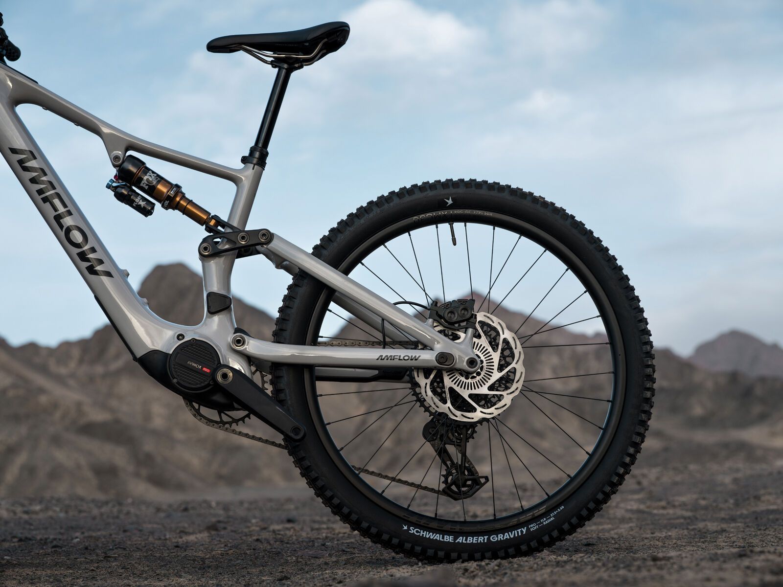 Amflow Amflow PX Carbon Pro - 700 Wh, mondstein‑grau - Bild 17