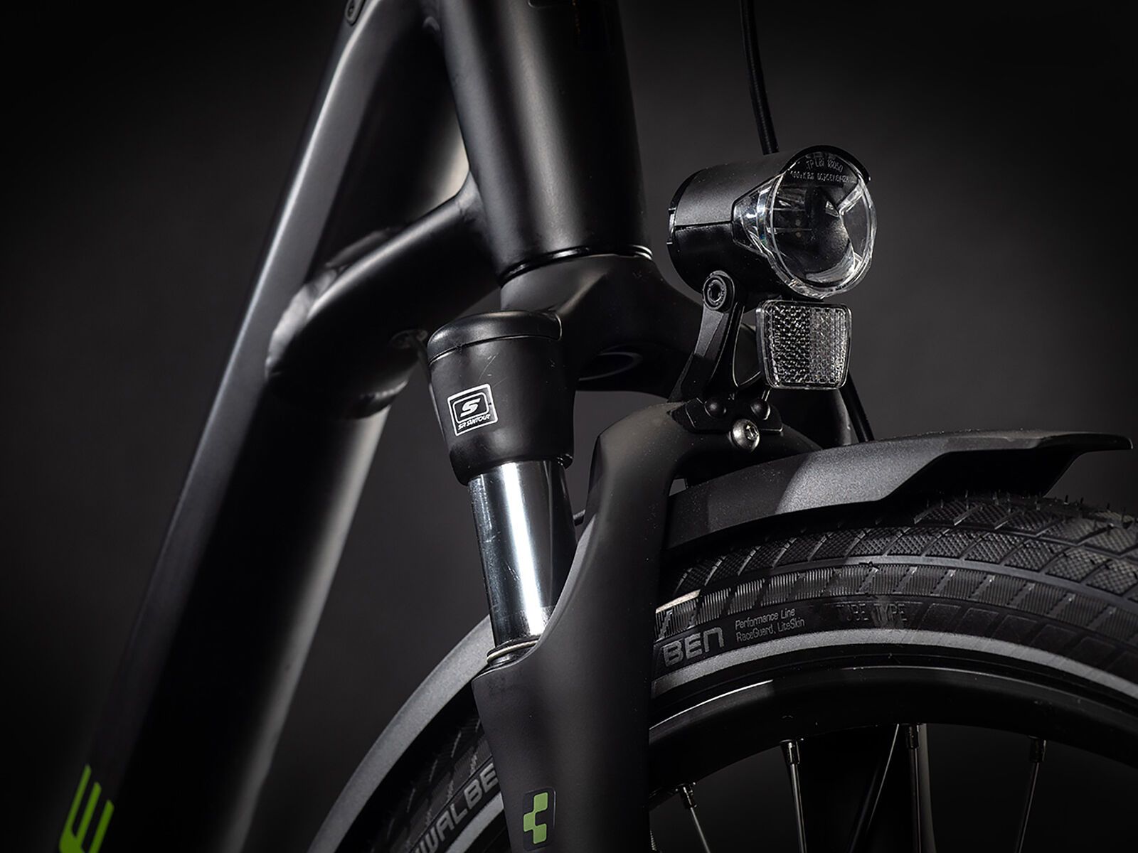 Cube Town Hybrid ONE 400, black´n´green - Bild 2