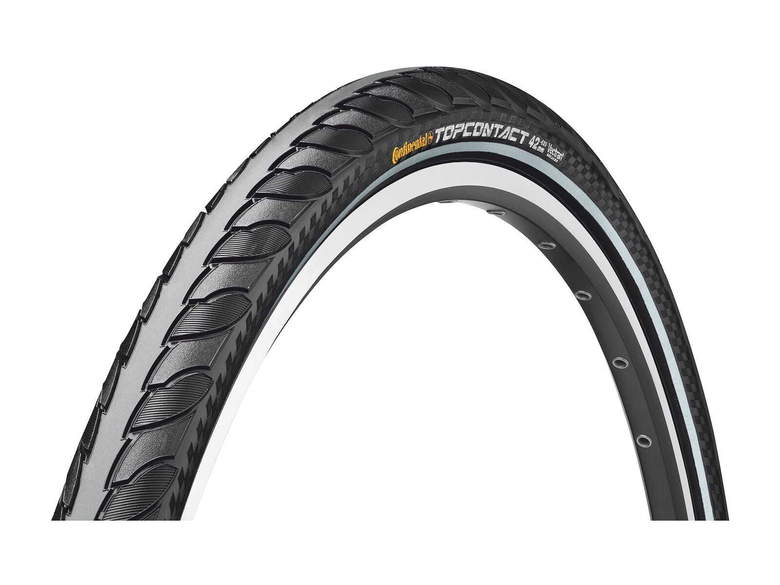 Continental Top Contact II VectranBreaker, 28 Zoll, black-reflex - Bild 1