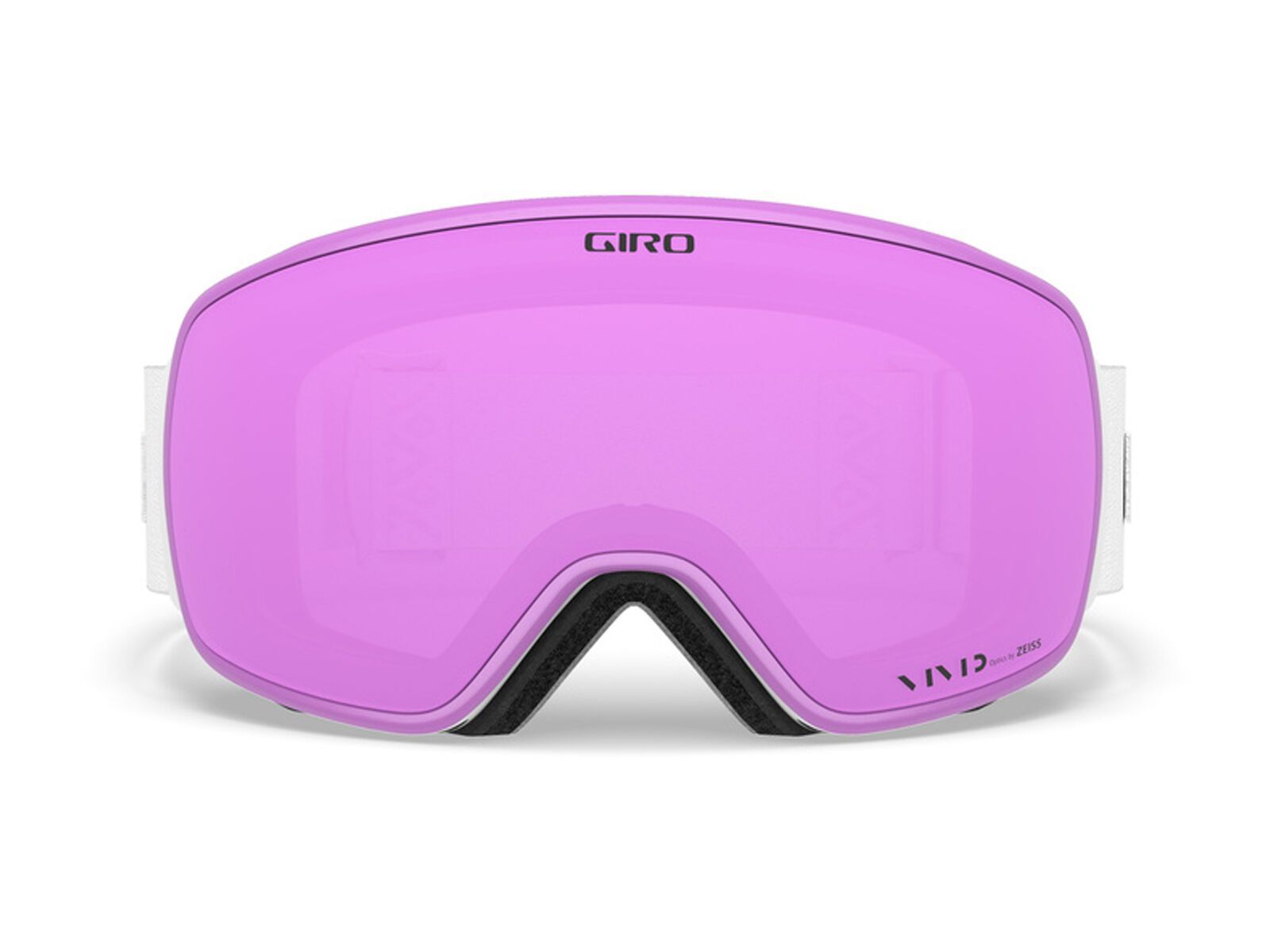 Giro Eave inkl. WS, white velvet/Lens: vivid pink - Bild 2