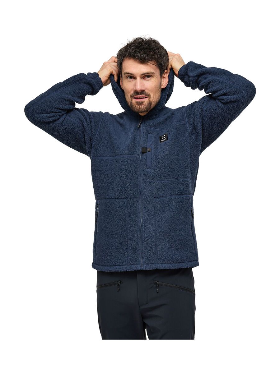 Haglöfs Malung Pile Hood Men, tarn blue - Bild 7