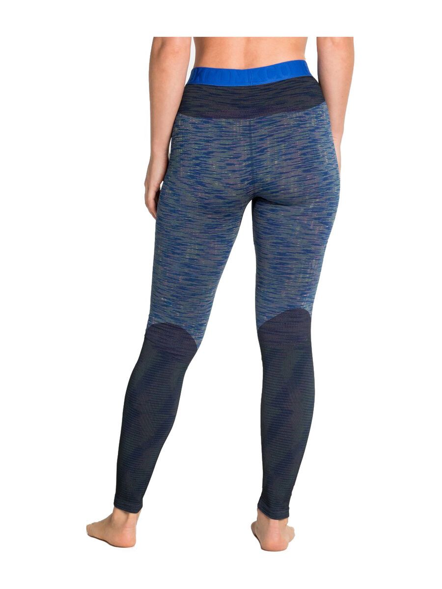 Odlo Blackcomp Base Layer Bottoms Women's, blue tattoo - space dye - Bild 4