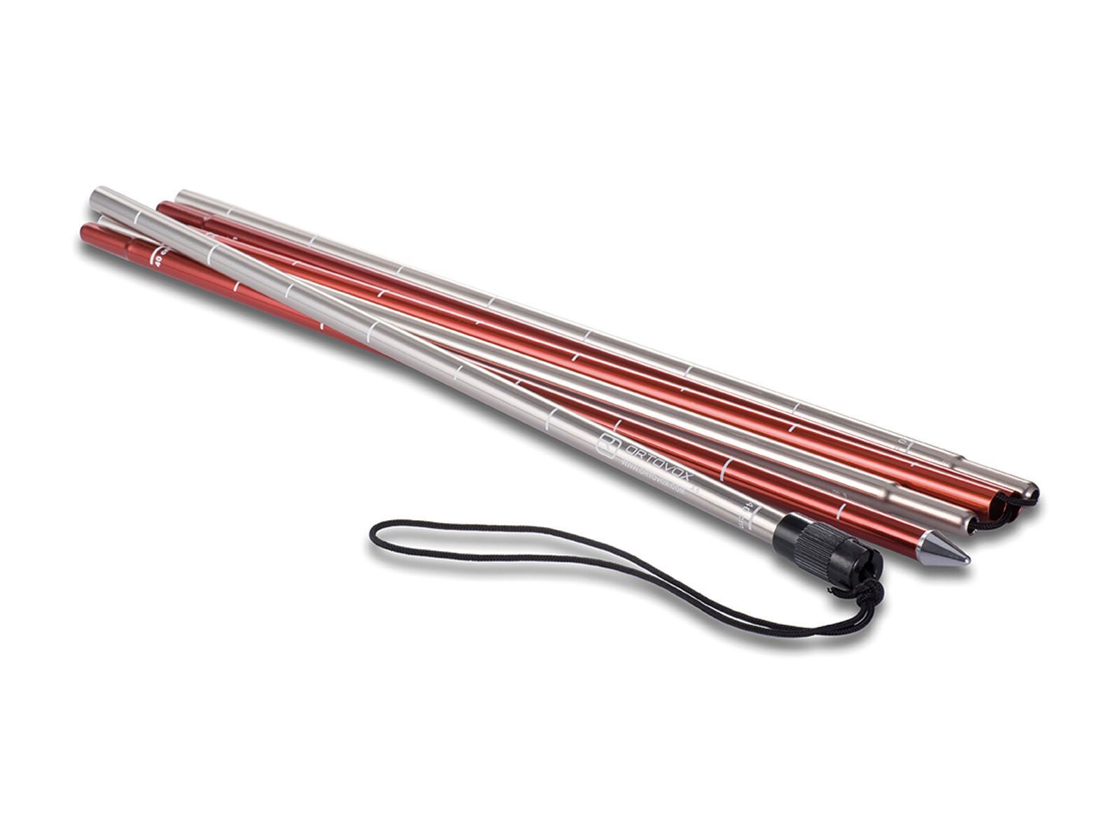 Ortovox 240 Economic, silber/rot - Bild 1