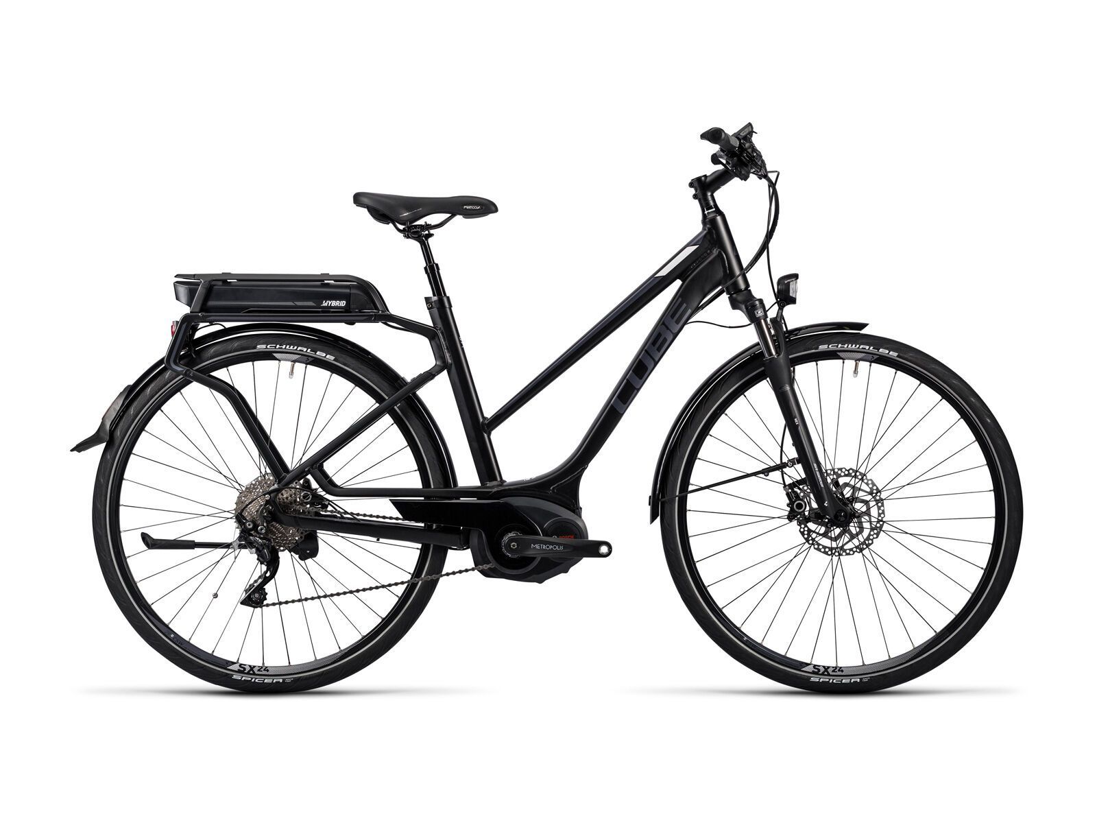 Cube Touring Hybrid Pro 500 Trapeze, black´n´grey - Bild 1