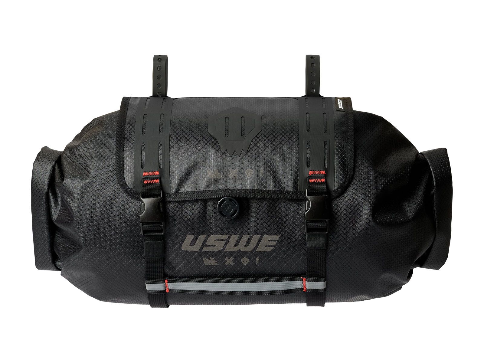USWE Handlebar Roll-Top Bag + Holster, black - Bild 3