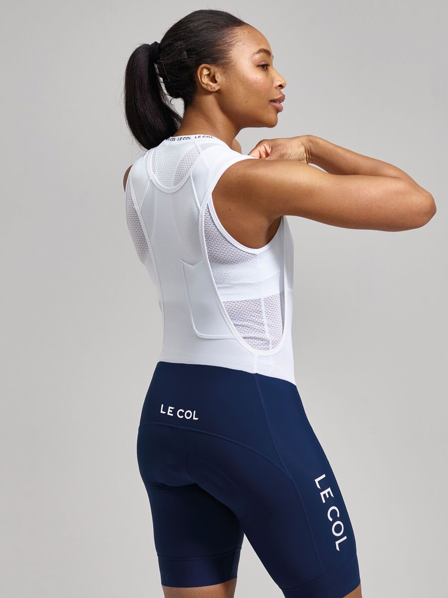 Le Col Womens Pro Bib Shorts II, navy/white - Bild 8