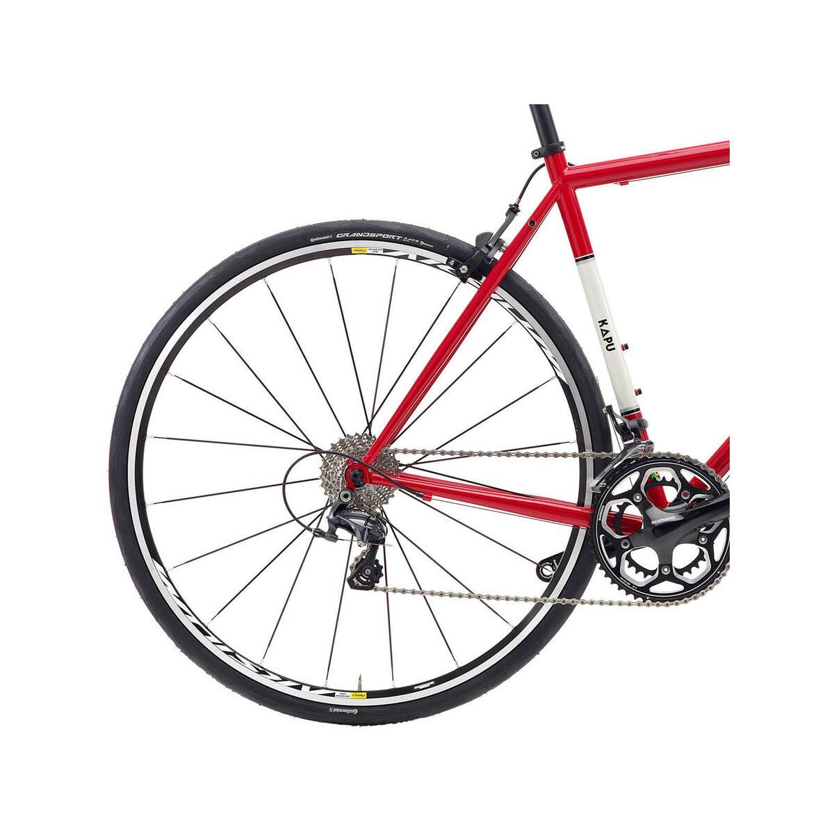 Kona Kapu, Blood Red w/Off-White, Black & Silver - Bild 4