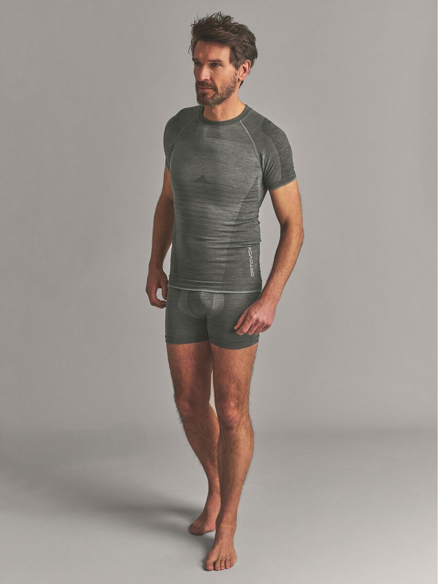 Ortovox 230 Merino Competition Short Sleeve M, dark sage - Bild 3