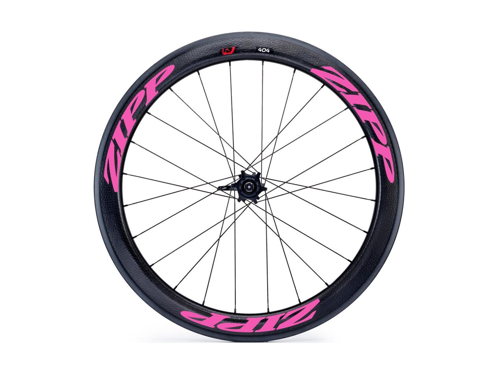 Zipp 404 Firecrest Tubular, schwarz/pink - Bild 1