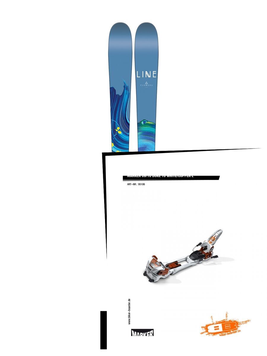 Set: Line Pandora 95 2017 + Marker Duke 16 (95106S) - Bild 1