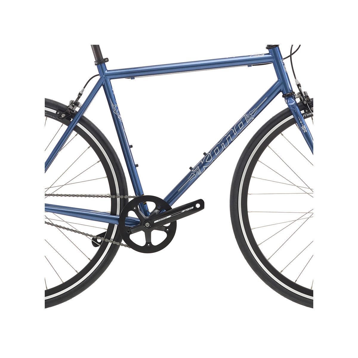 Kona Paddy Wagon (TT), gloss dove blue w/ white & silver decals - Bild 3