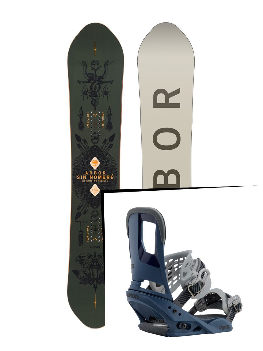 Set: Arbor Sin Nombre 2017 + Burton Cartel (1712706S) - Bild 1