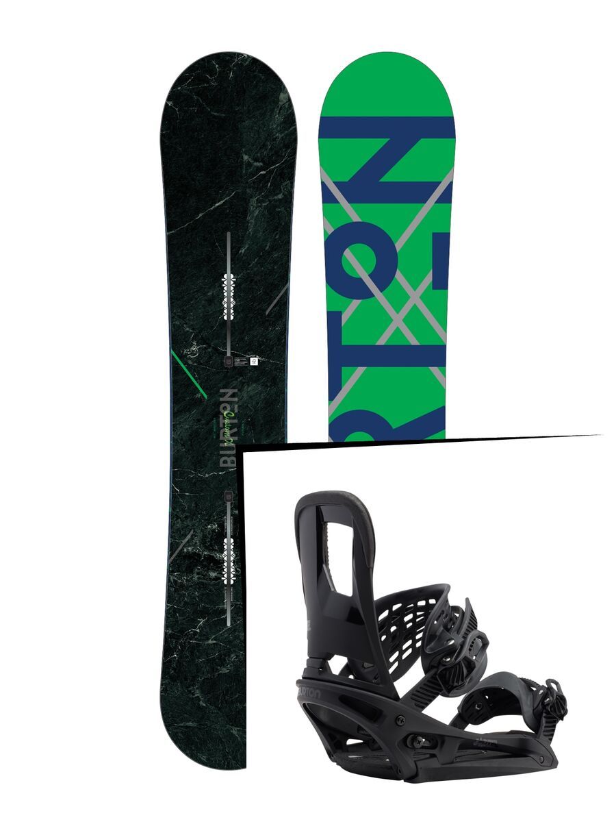 Set: Burton Custom X Flying V 2017 +  Cartel EST (1712715S) - Bild 1