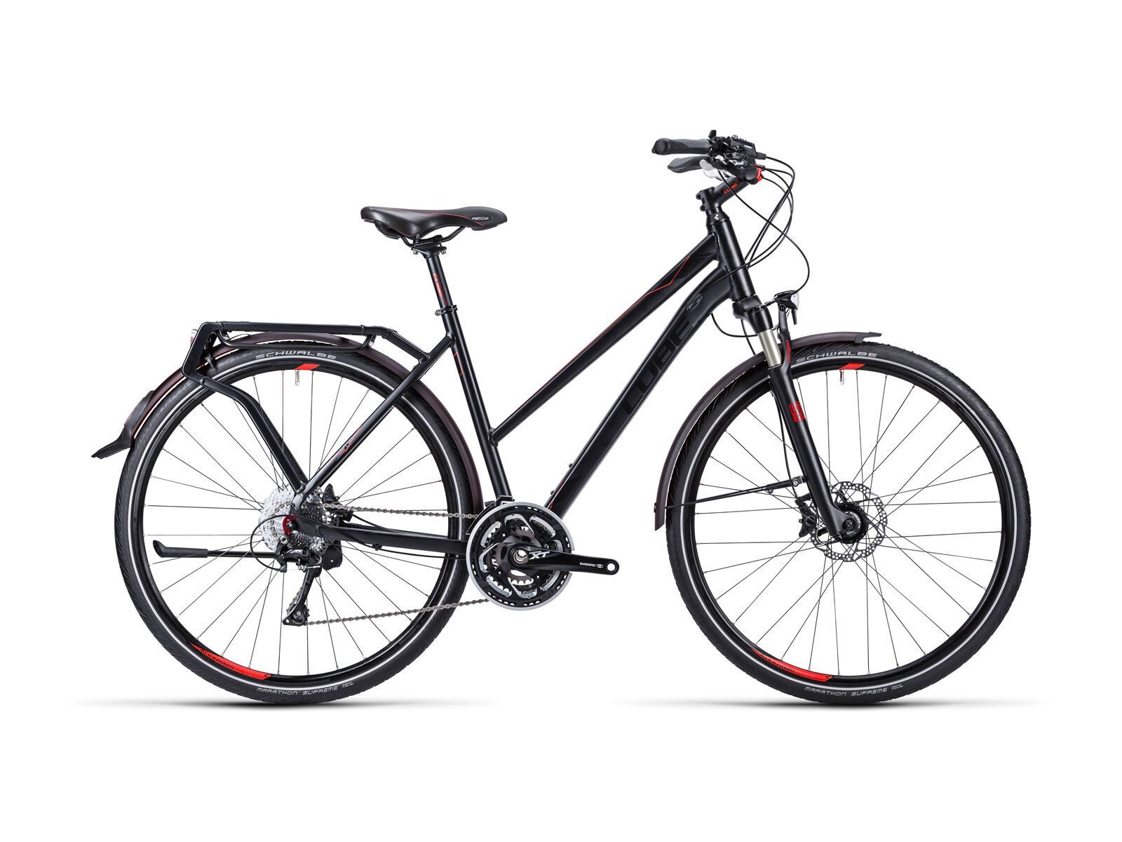 Cube Kathmandu Trapeze, black red - Bild 1