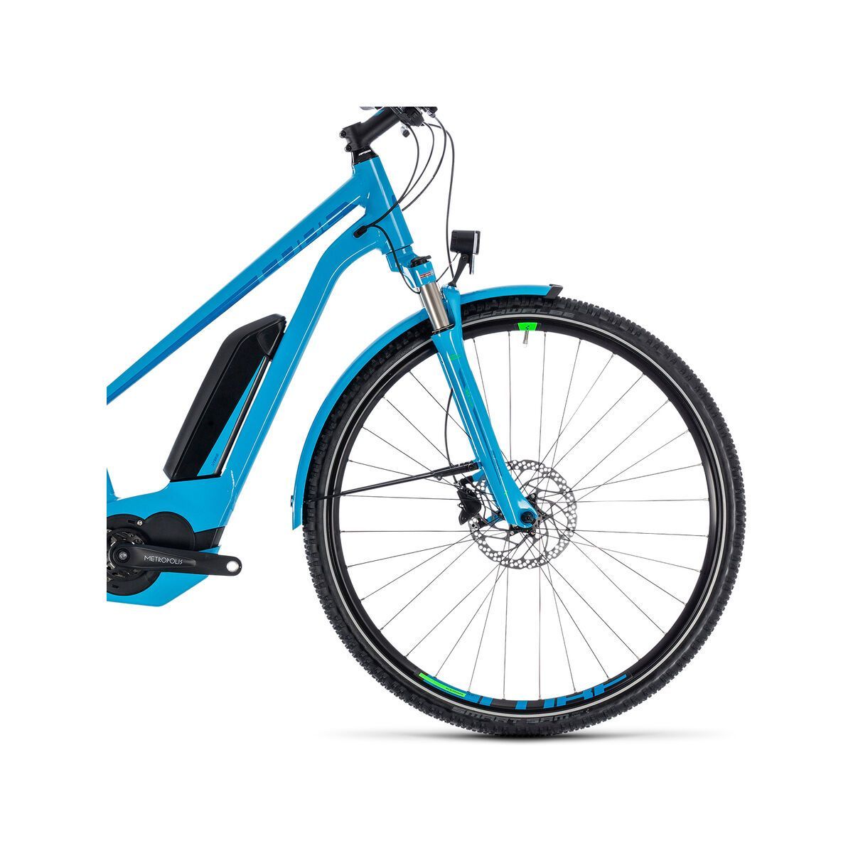 Cube Cross Hybrid Race Allroad 500 Trapeze, blue´n´green - Bild 3