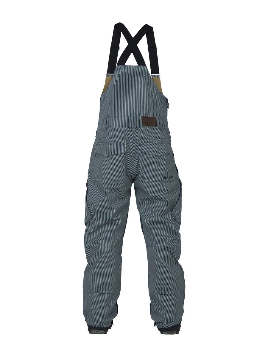 Burton Reserve Bib Pant, railroad stripe - Bild 2