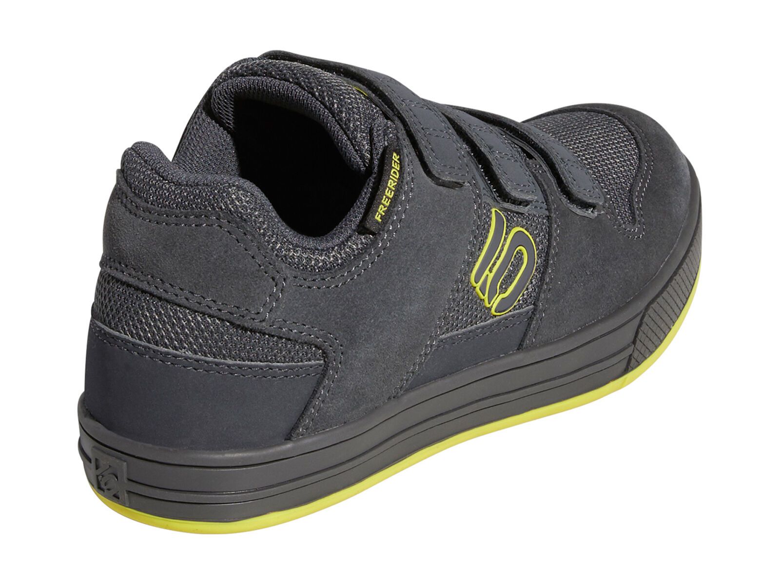 Five Ten Freerider Kids VCS, grey six/shock yellow/core black - Bild 4