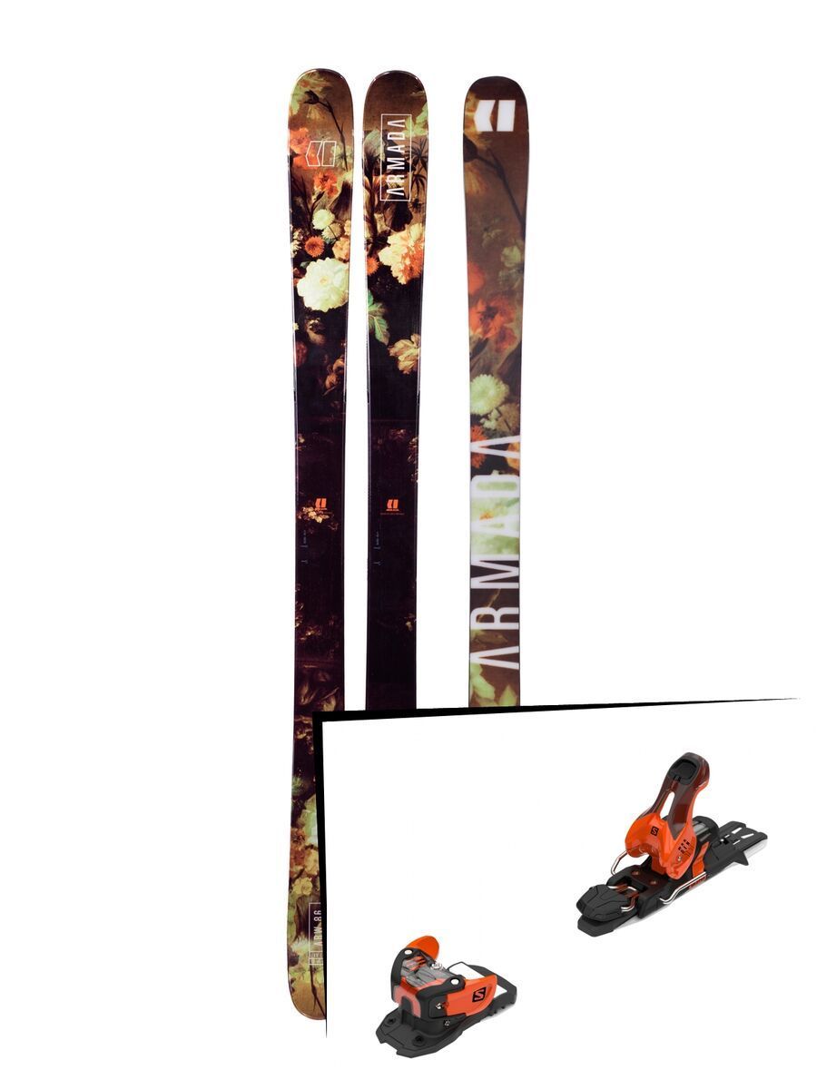 Set: Armada Arw 86 2018 + Salomon Warden 11 orange/black - Bild 1