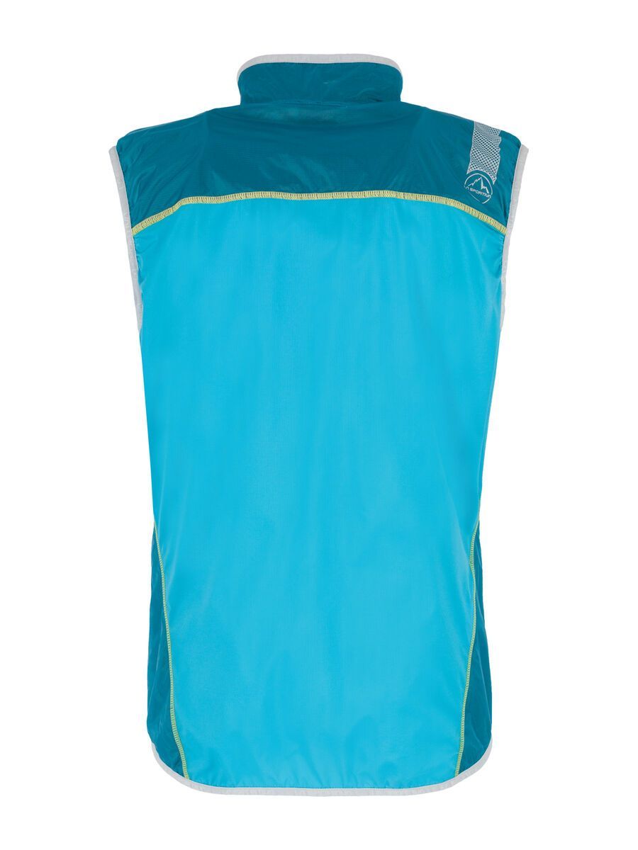 La Sportiva Hustle Vest M, tropic blue/apple green - Bild 2