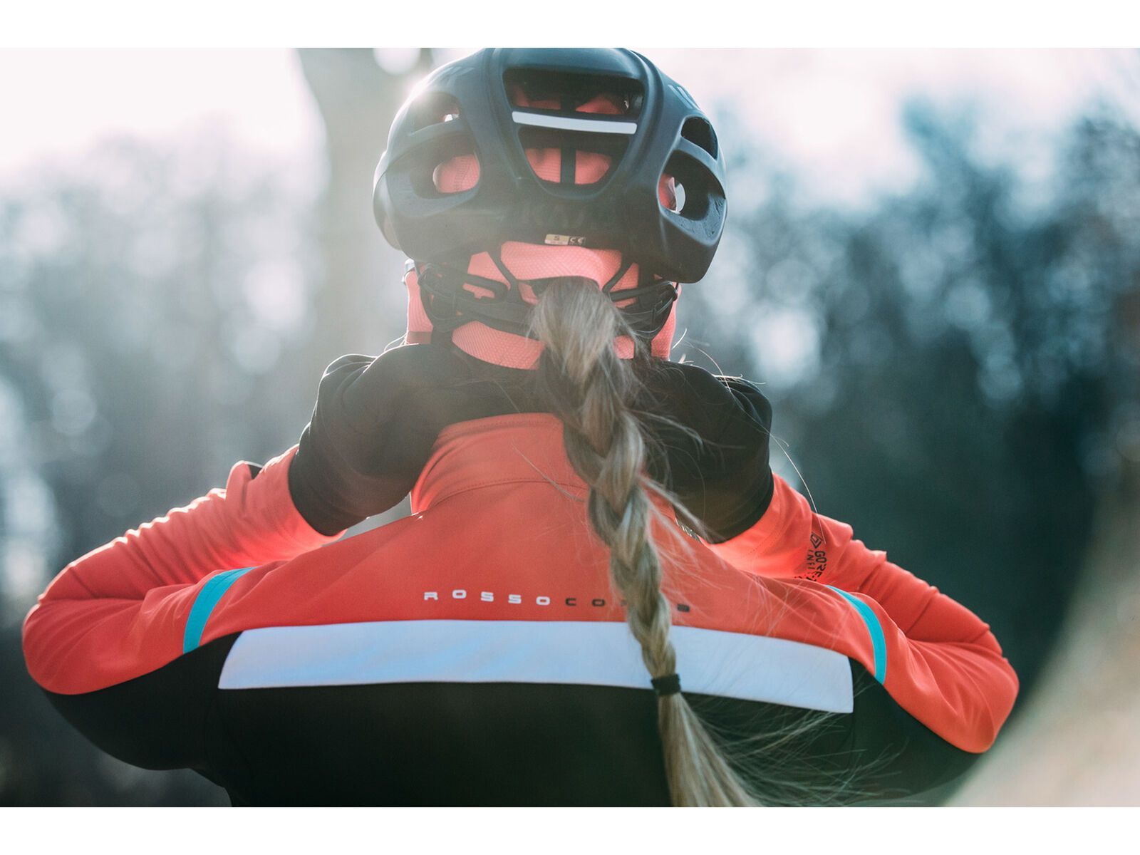 Castelli Alpha RoS 2 W Light Jacket, fiery red/black-celeste - Bild 18