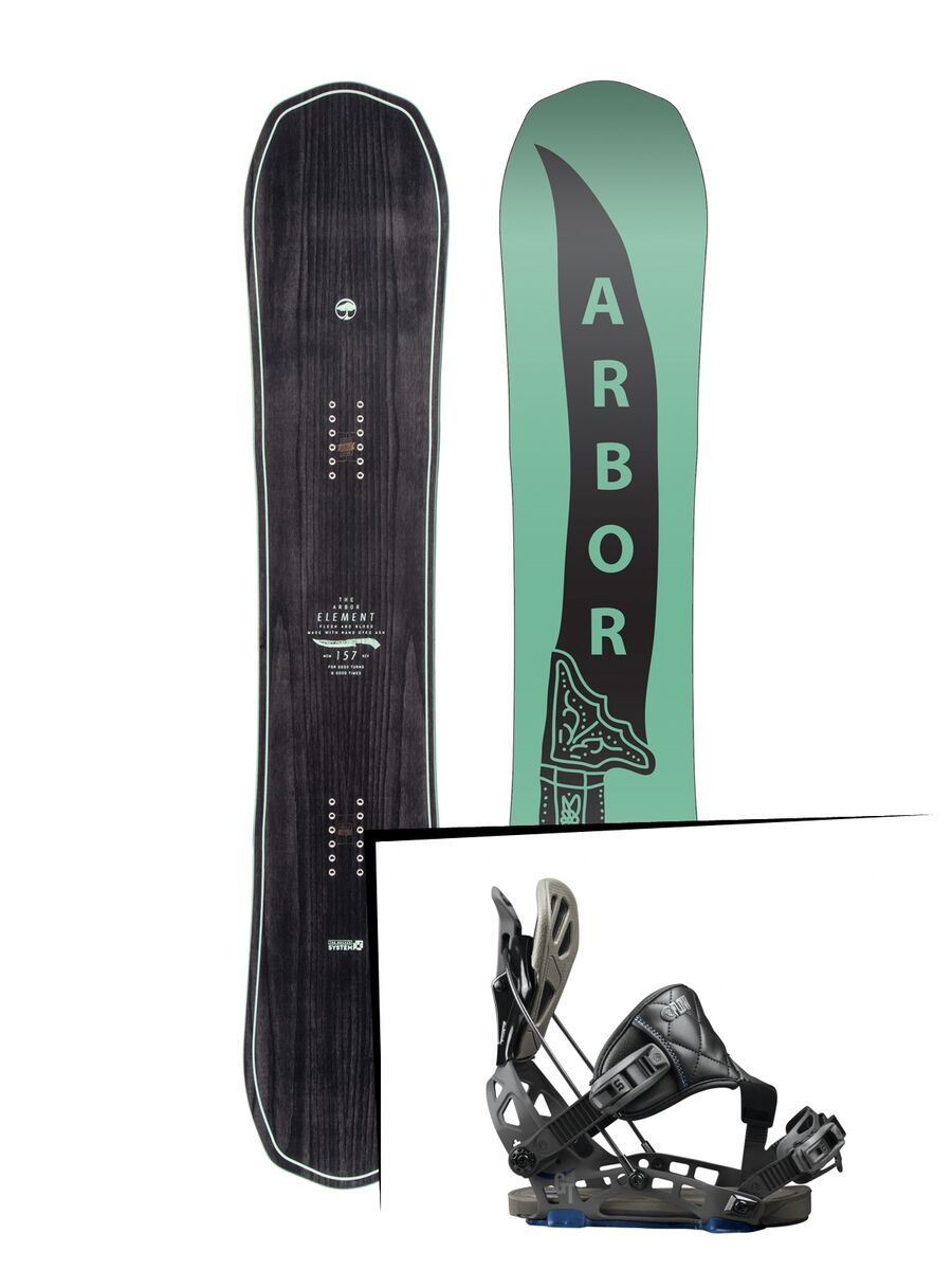 Set: Arbor Element 2017 + Flow NX2-GT Hybrid (1718318S) - Bild 1