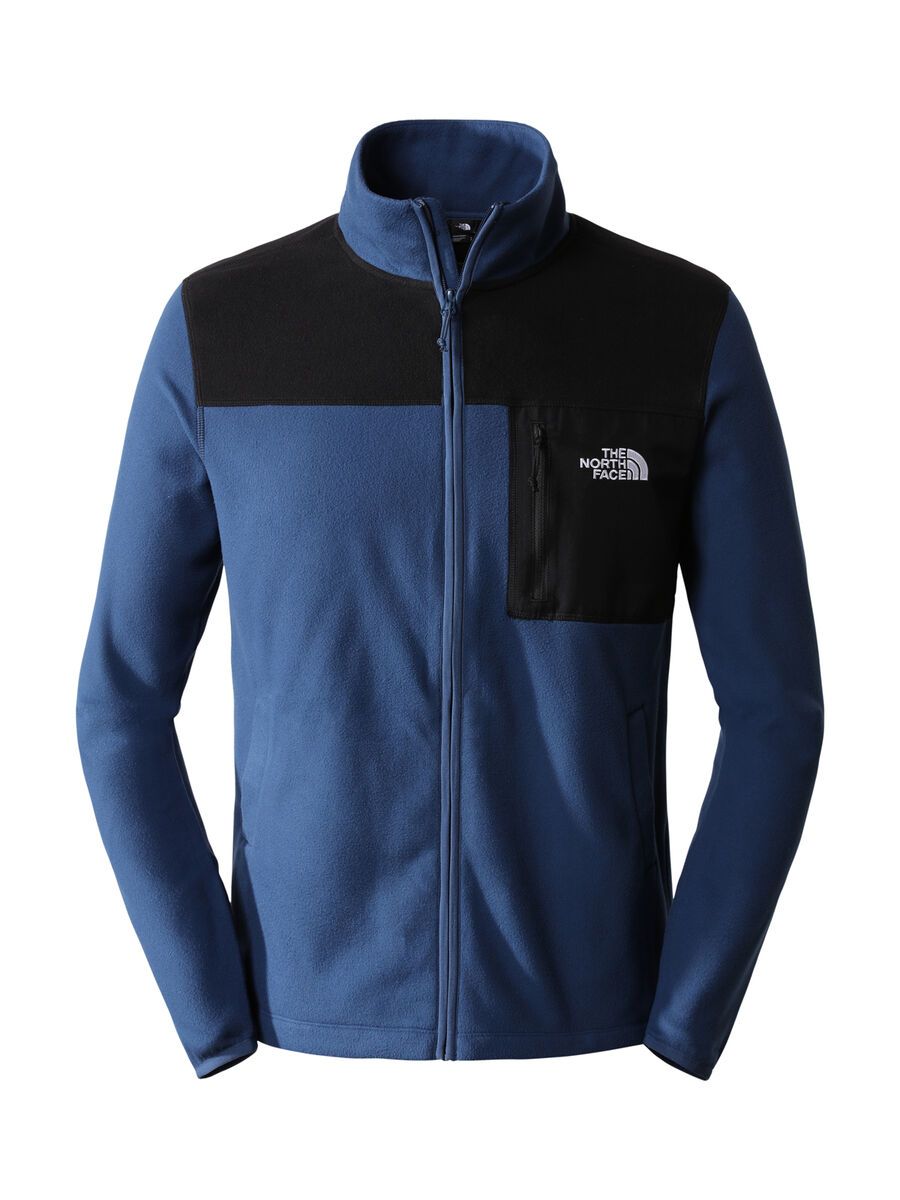 The North Face Men’s Homesafe Full Zip Fleece, shady blue-tnf black - Bild 1