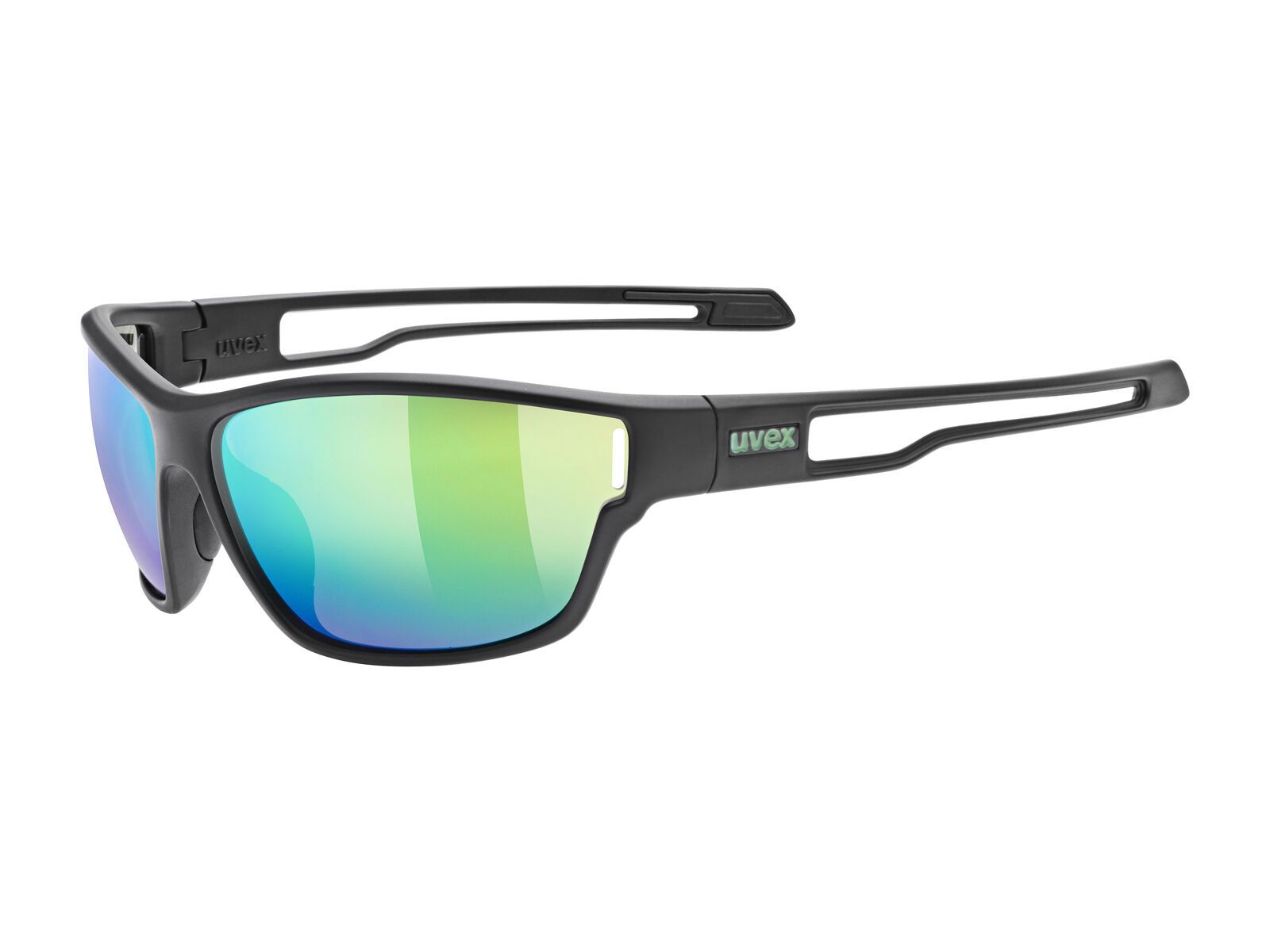 uvex sportstyle 806, Mirror Green / black matt - Bild 1