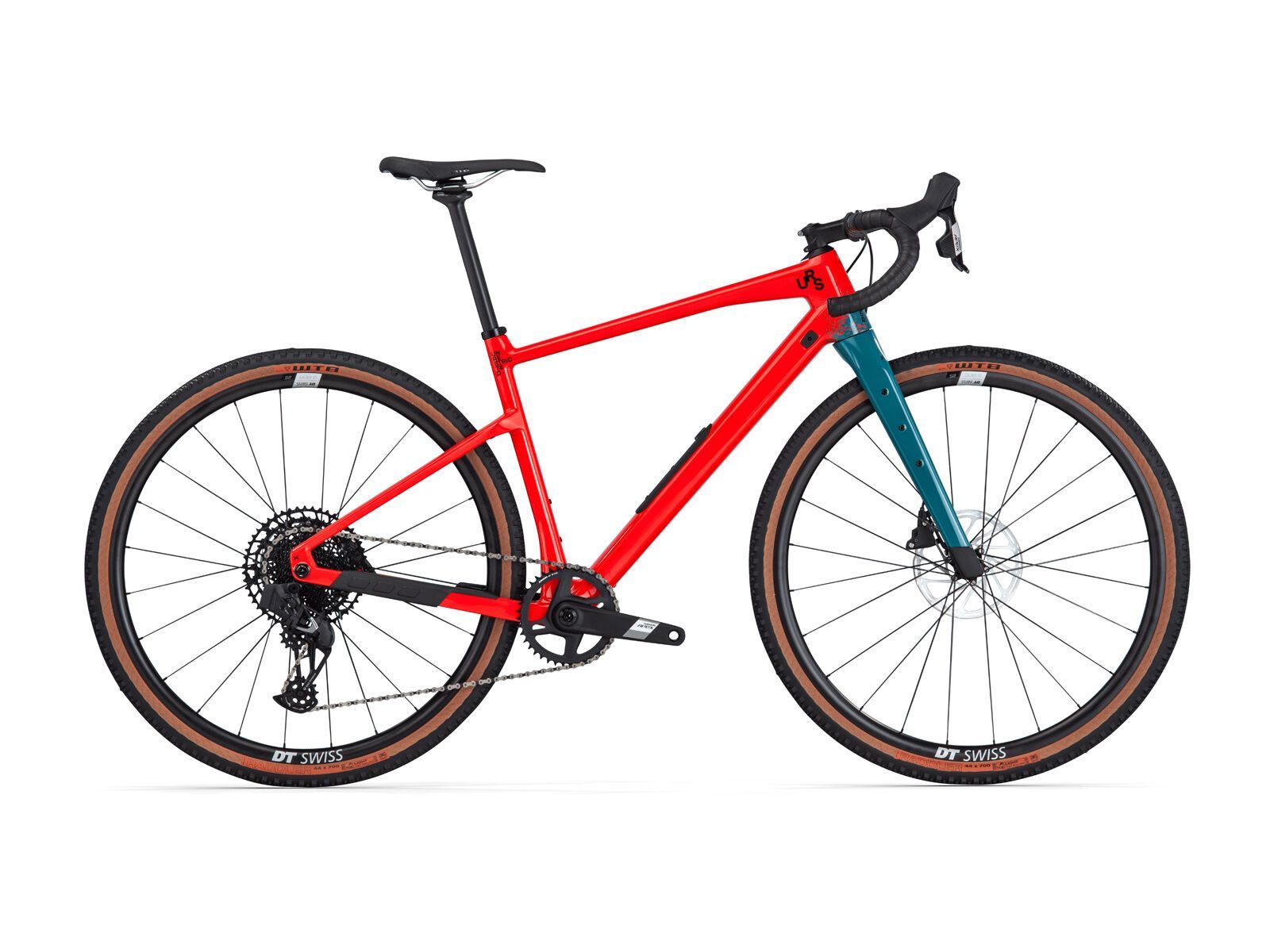 BMC URS Two, neon red/dark petrol - Bild 1